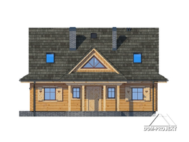 Elewacje projektu Jurgów średni dw