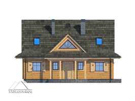 Elewacje projektu Jurgów średni dw