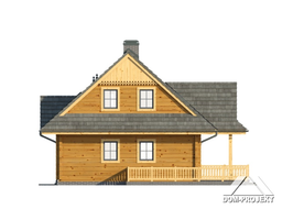 Elewacje projektu Jodłownik dw