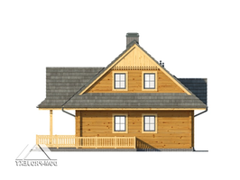 Elewacje projektu Jodłownik dw