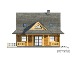 Elewacje projektu Jodłownik dw