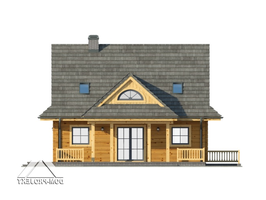 Elewacje projektu Jodłownik dw