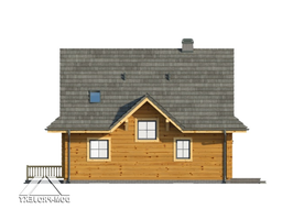 Elewacje projektu Jodłownik dw