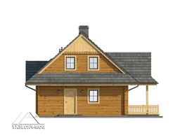 Elewacje projektu Jodłownik dw