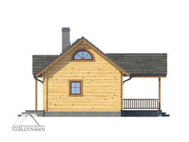 Elewacje projektu Hoczew mała 3