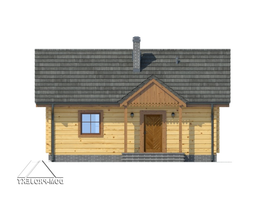 Elewacje projektu Hoczew mała 3