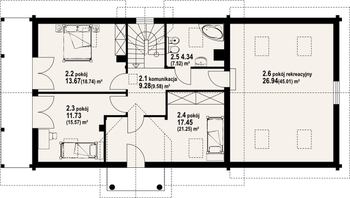 Rzut  projektu Milicz dw14
