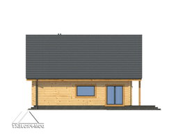 Elewacje projektu Gładyszów 30dw