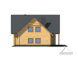 Elewacje projektu Gładyszów 30dw