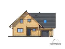 Elewacje projektu Gładyszów 30dw