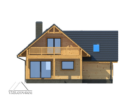 Elewacje projektu Gładyszów 11dws