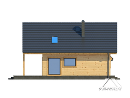 Elewacje projektu Gładyszów 11dws