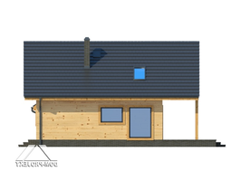 Elewacje projektu Gładyszów 11dws