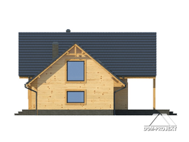 Elewacje projektu Gładyszów 11dws