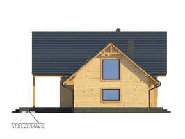 Elewacje projektu Gładyszów 11dws