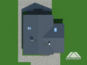 Działka projektu Gładyszów 11dws