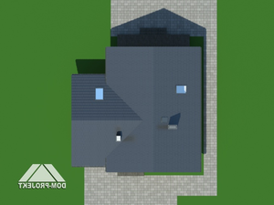 Działka projektu Gładyszów 11dws