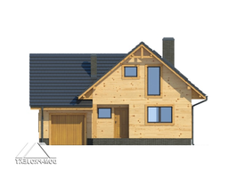 Elewacje projektu Gładyszów 11dws