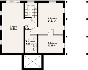 Rzut  projektu Jaworkowice dw
