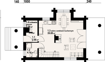 Rzut projektu Rytowo dw