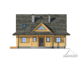 Elewacje projektu Jurgów średni 3 dw