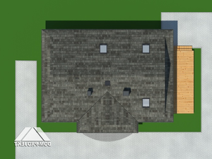 Działka projektu Jurgów średni 3 dw