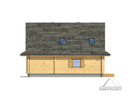 Elewacje projektu Jurgów średni 3 dw