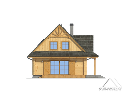 Elewacje projektu Jurgów średni 3 dw