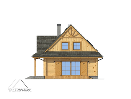 Elewacje projektu Jurgów średni 3 dw