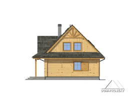 Elewacje projektu Jurgów średni 3 dw