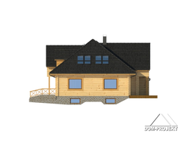 Elewacje projektu Gdów 31 dwh
