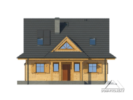 Elewacje projektu Jurgów średni 33 dws