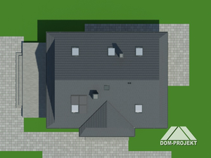 Działka projektu Jurgów średni 33 dws