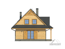 Elewacje projektu Jurgów średni 33 dws