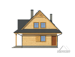 Elewacje projektu Jurgów średni 33 dws