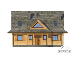 Elewacje projektu Jurgów średni 5 dw