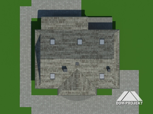 Działka projektu Jurgów średni 5 dw