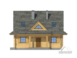 Elewacje projektu Jurgów dw-01