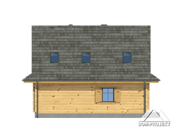 Elewacje projektu Jurgów dw-01