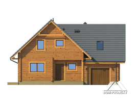 Elewacje projektu Gładyszów 30 dw-01