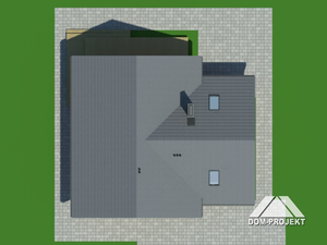 Działka projektu Gładyszów 30 dw-01