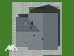 Działka projektu Gładyszów 30 dw-01