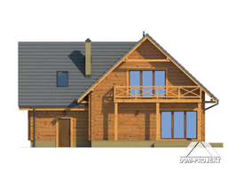 Elewacje projektu Gładyszów 30 dw-01