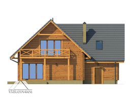 Elewacje projektu Gładyszów 30 dw-01