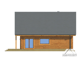 Elewacje projektu Gładyszów 30 dw-01