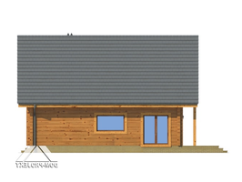 Elewacje projektu Gładyszów 30 dw-01