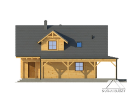 Elewacje projektu Osiek 3 dw