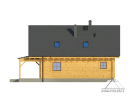 Elewacje projektu Osiek 3 dw