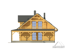 Elewacje projektu Osiek 3 dw