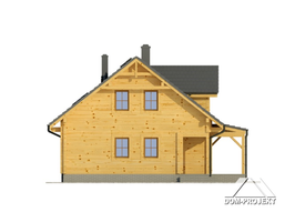 Elewacje projektu Osiek 3 dw